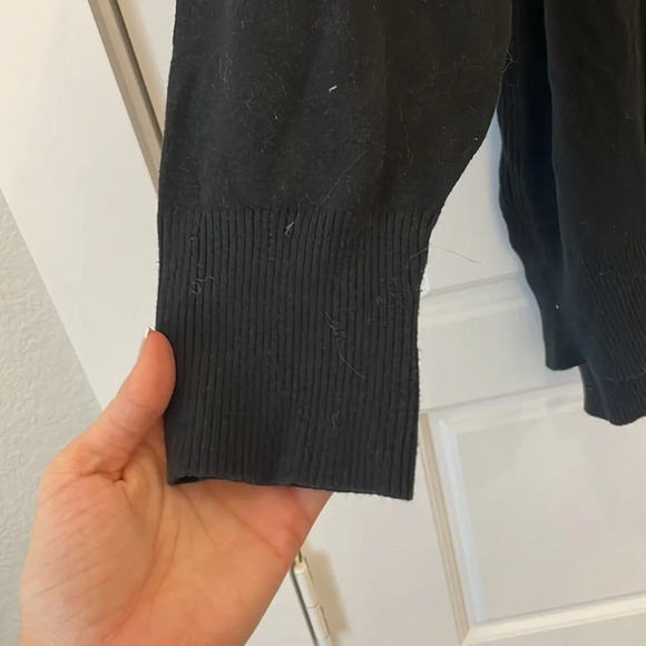 Chico’s Zenergy black sweater‎ size XXL - Picture 3 of 6